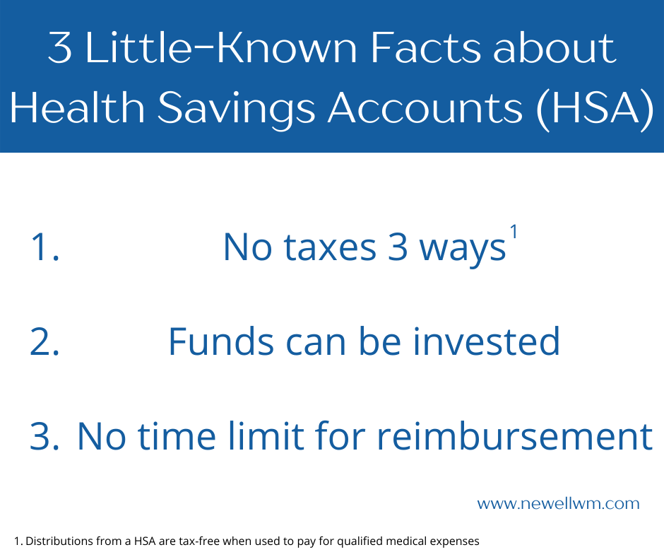 3 little known facts about health saving accounts (HSA).