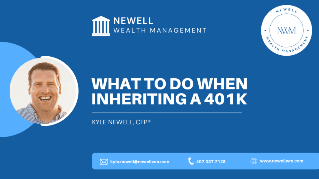 what to do when inheriting a 401k
