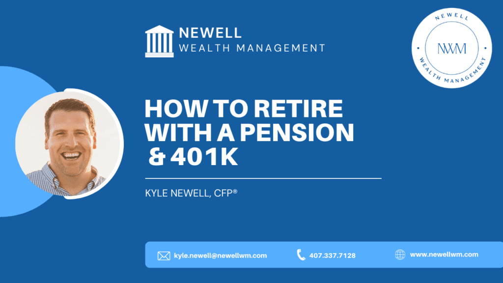 how to retire with a pension and 401k